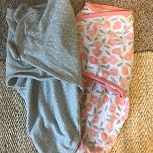 Two swaddles
